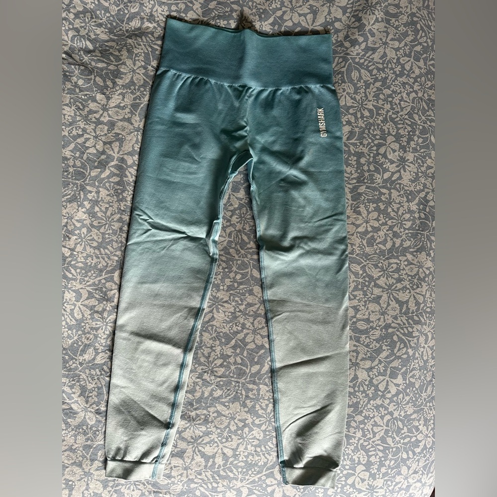 Gymshark Ombré Leggings - Blue/White